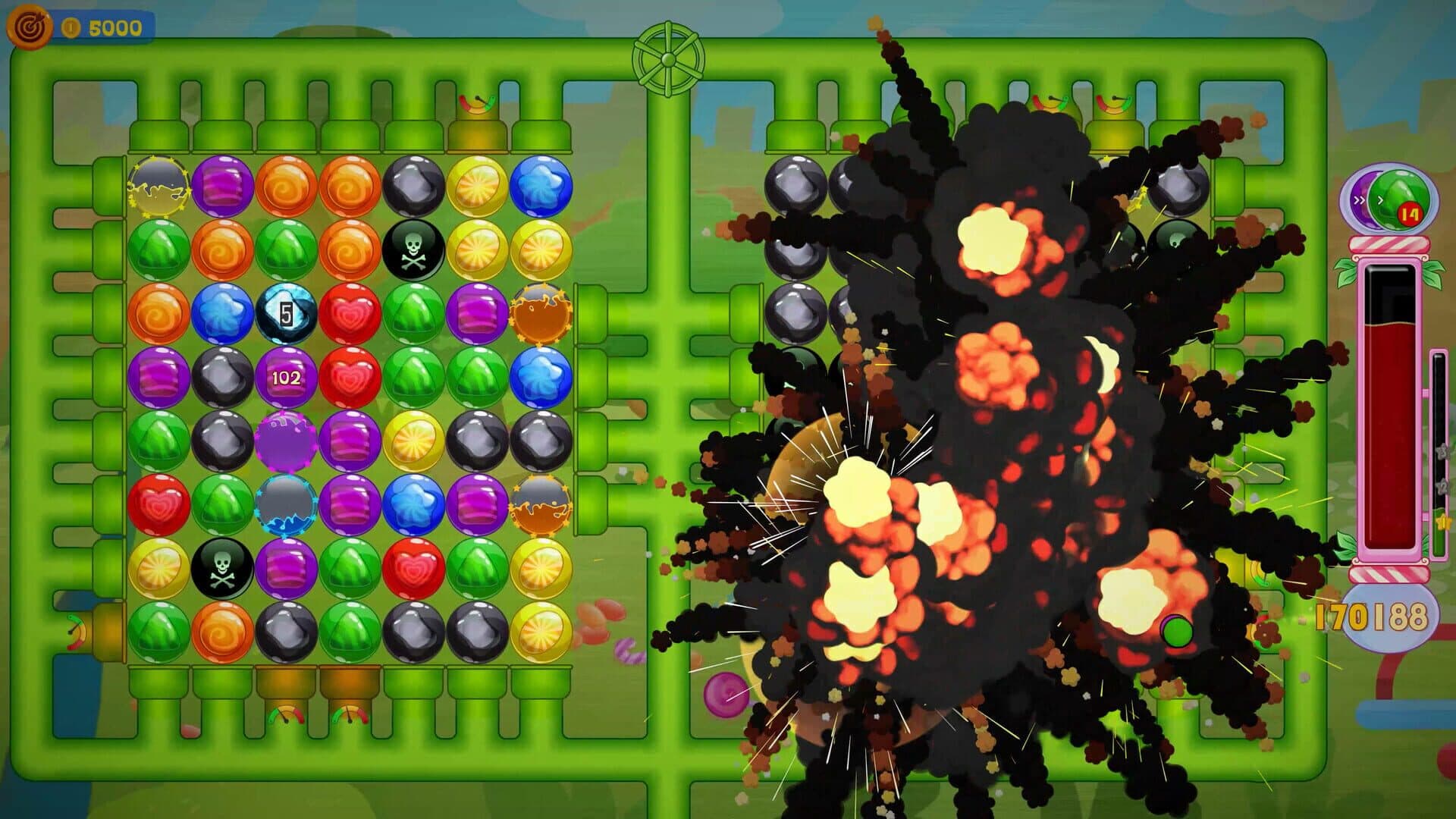 اسکرین‌شات Paintball 3: Candy Match Factory - 2