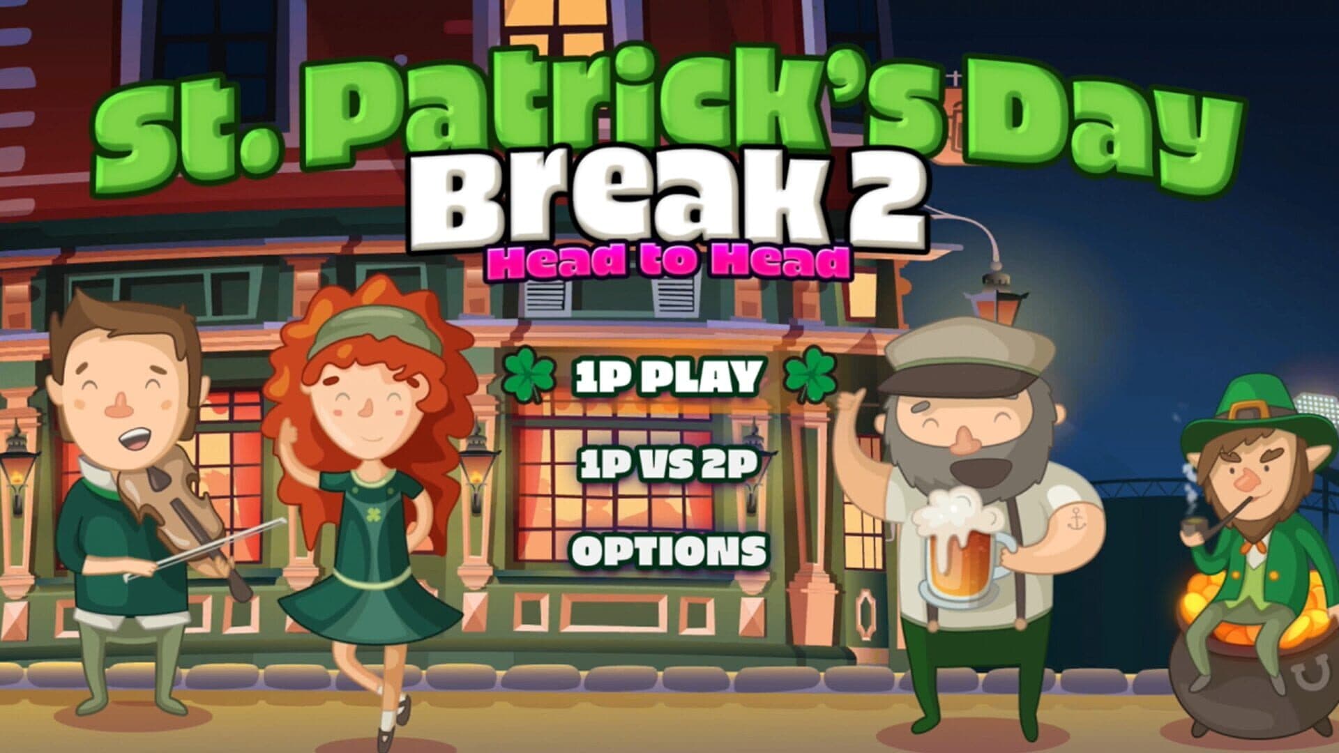 اسکرین‌شات Saint Patrick's Day Break 2 Head to Head - 1