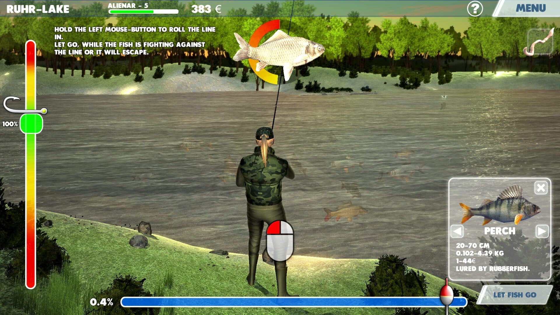 3D Arcade Fishing screenshot 0