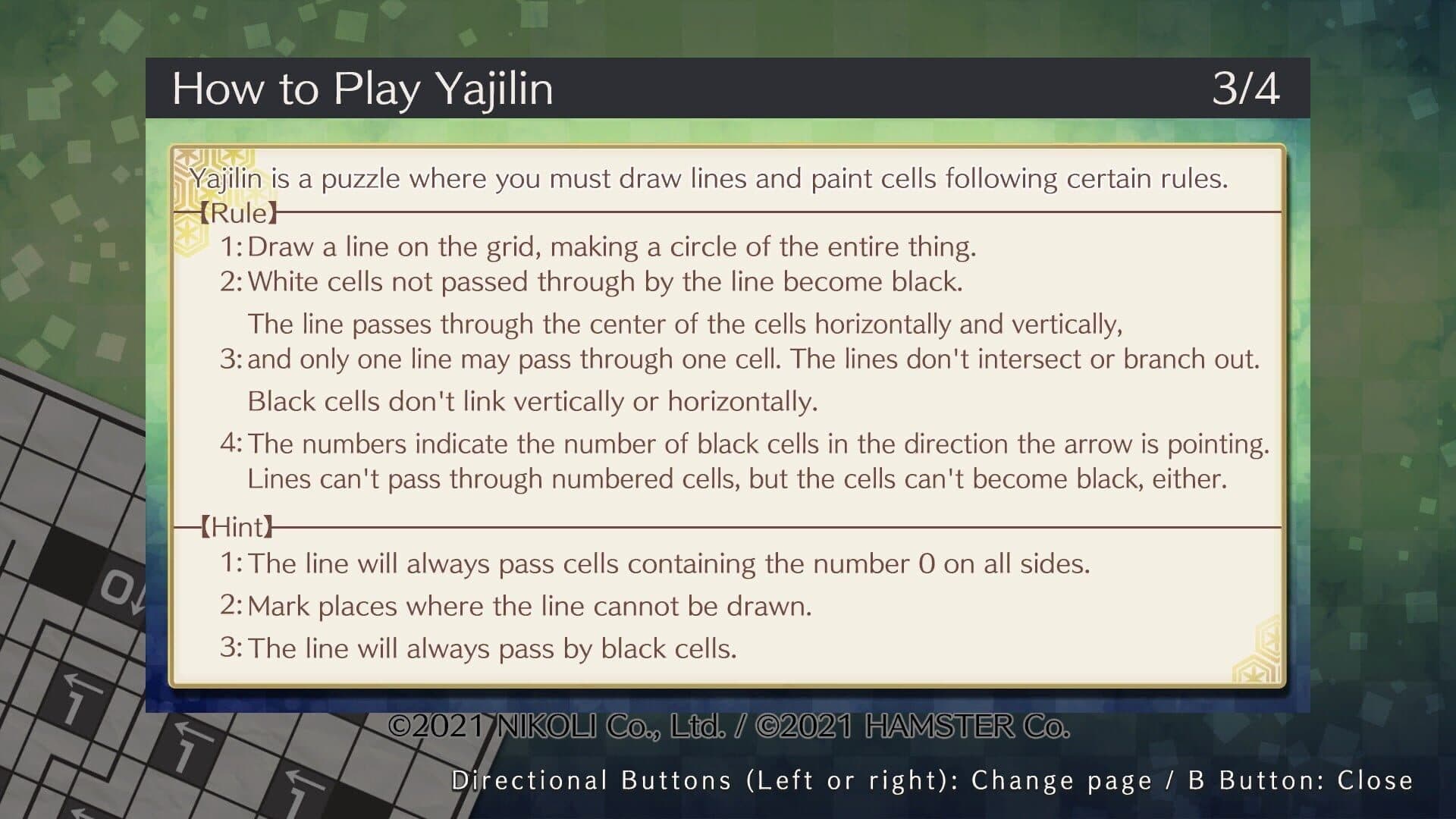 اسکرین‌شات Puzzle by Nikoli W Yajilin - 1