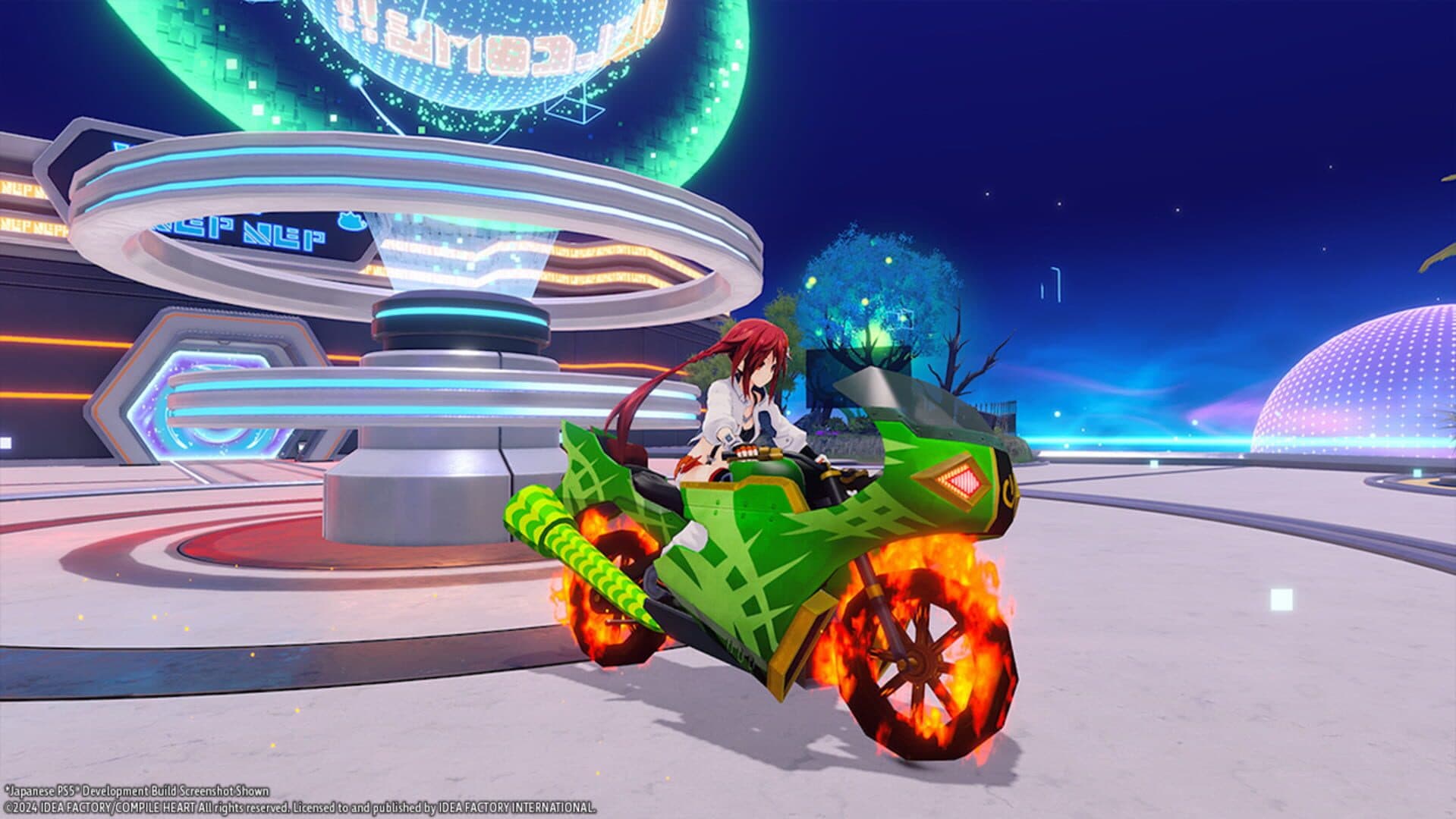Neptunia Riders vs. Dogoos screenshot 3