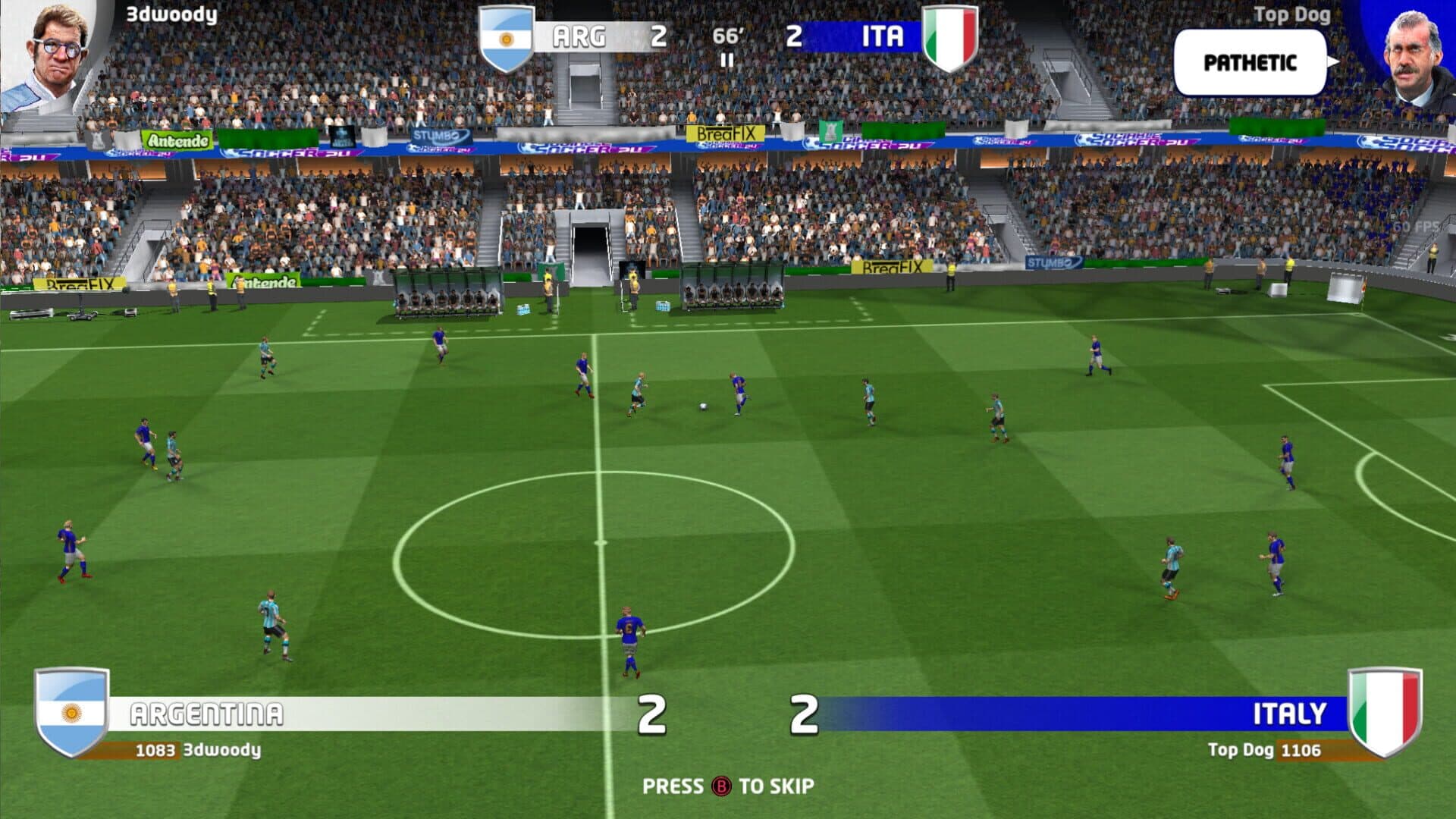 اسکرین‌شات Sociable Soccer 24 - 4