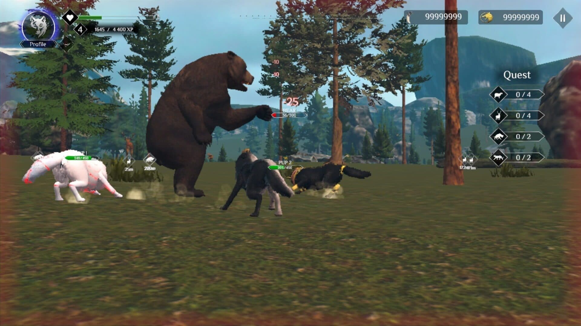 اسکرین‌شات Wolf Simulator - 5