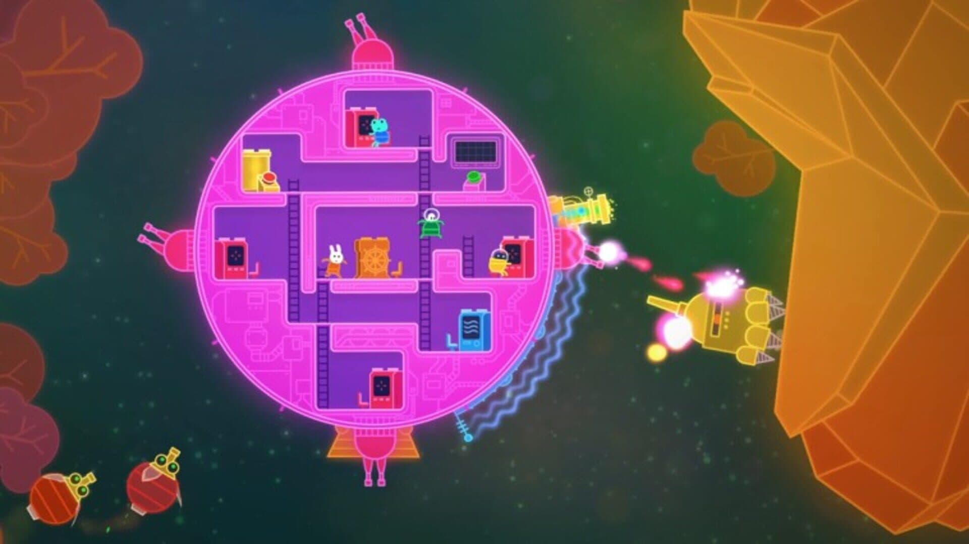 اسکرین‌شات Lovers in a Dangerous Spacetime - 2