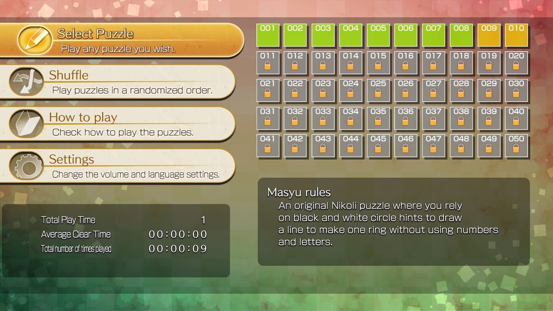 اسکرین‌شات Puzzle by Nikoli W Masyu - 1