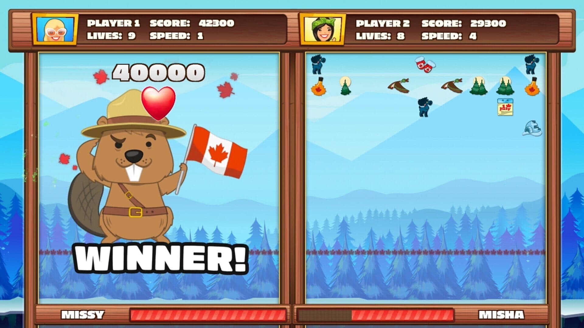 اسکرین‌شات Canada Break: Head to Head - 10