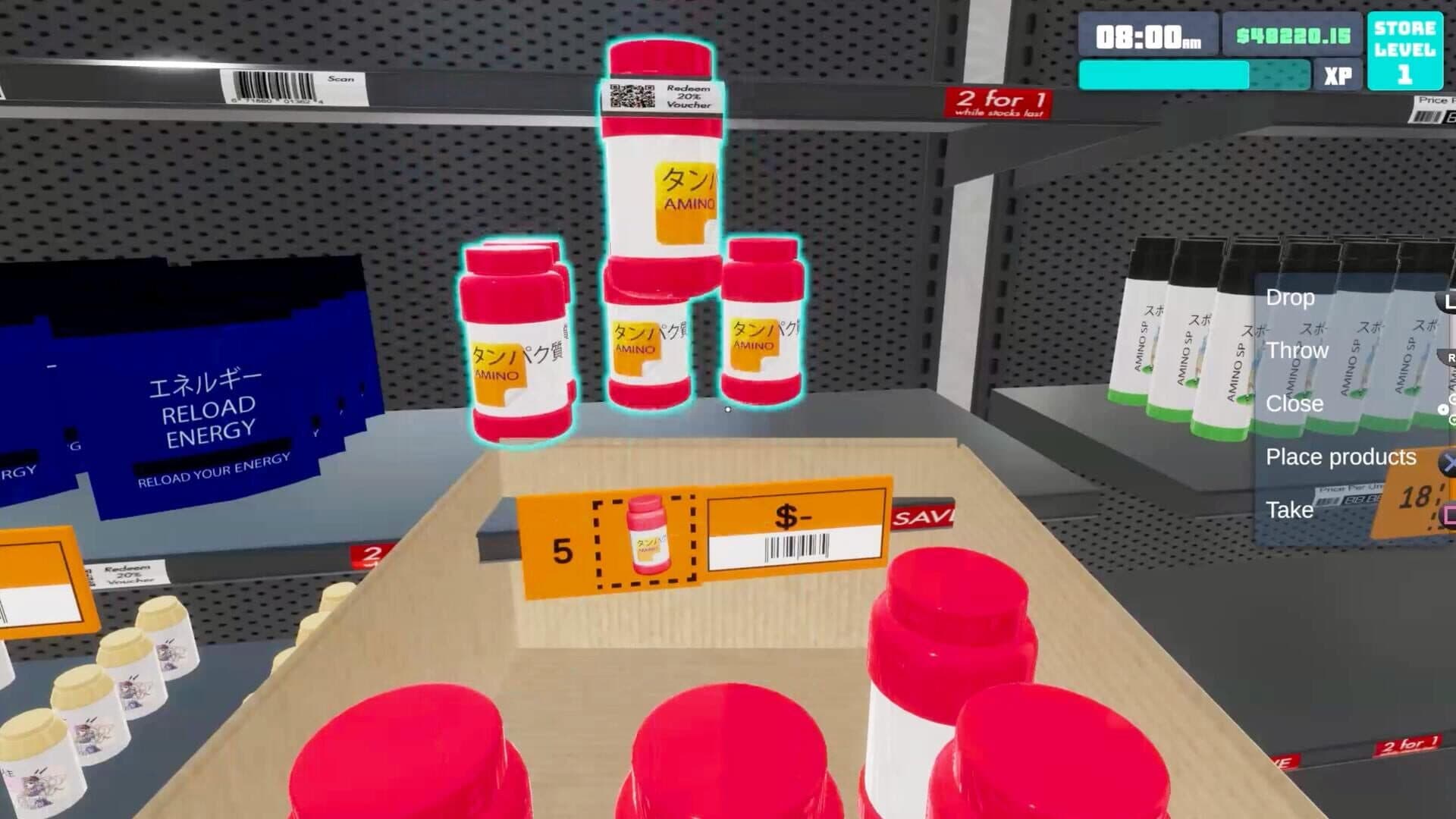 اسکرین‌شات Supermarket Simulator 2024 - 2