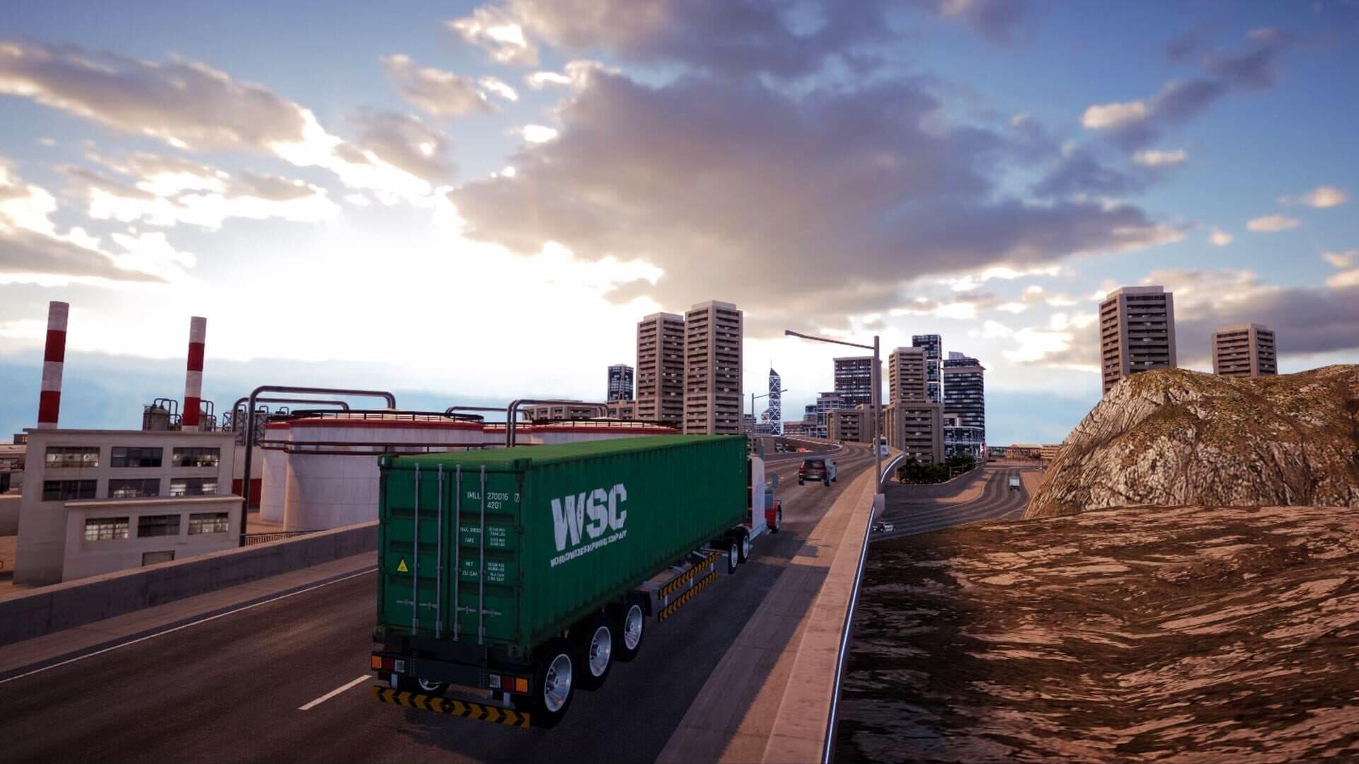 اسکرین‌شات Truck Simulator Cargo Driver 2024: USA - 3