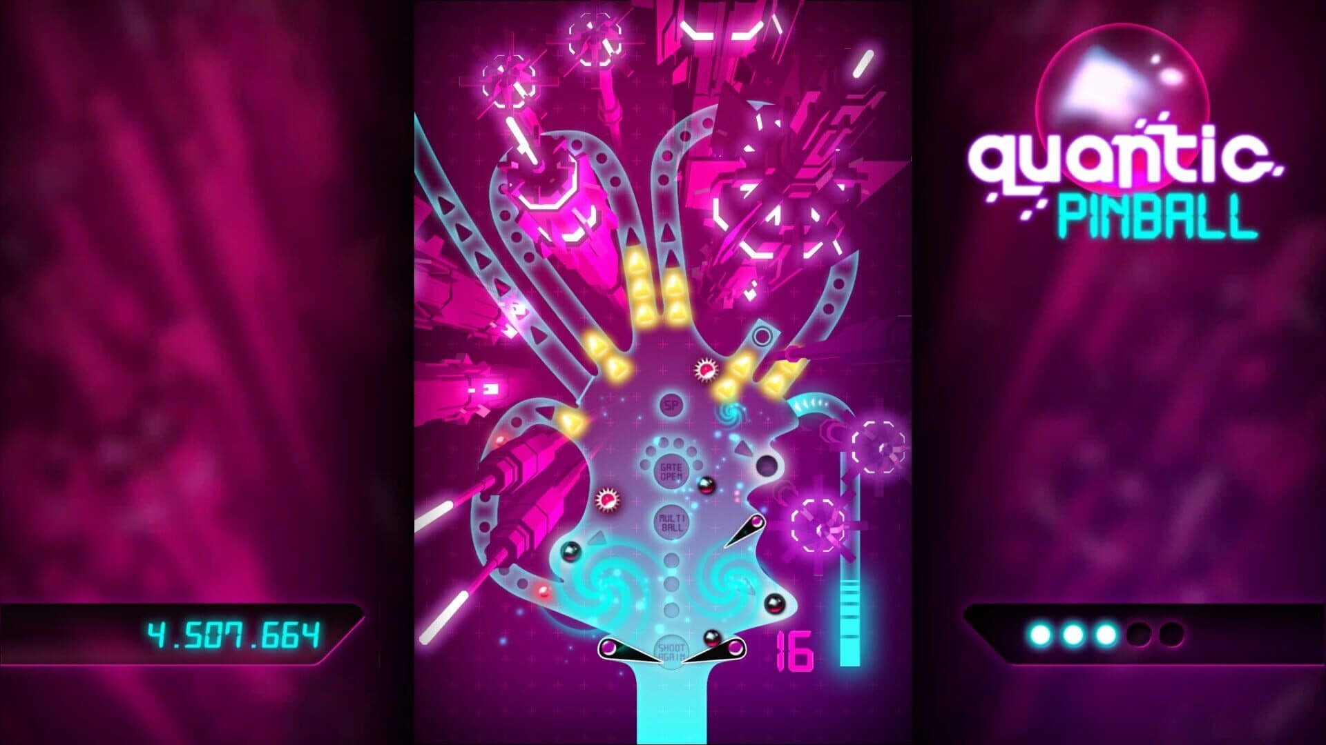 اسکرین‌شات Quantic Pinball - 3