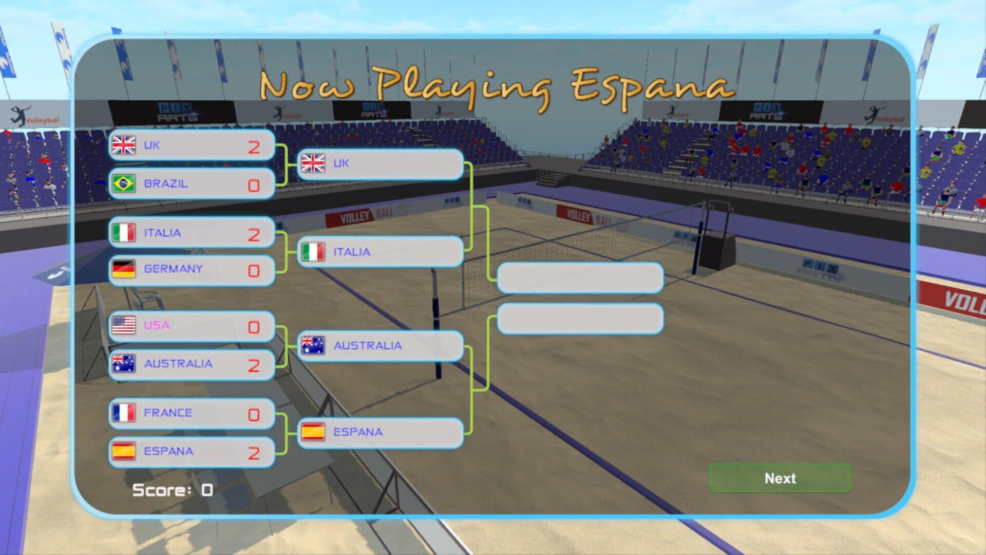 اسکرین‌شات Summer Games Beach Volley - 2