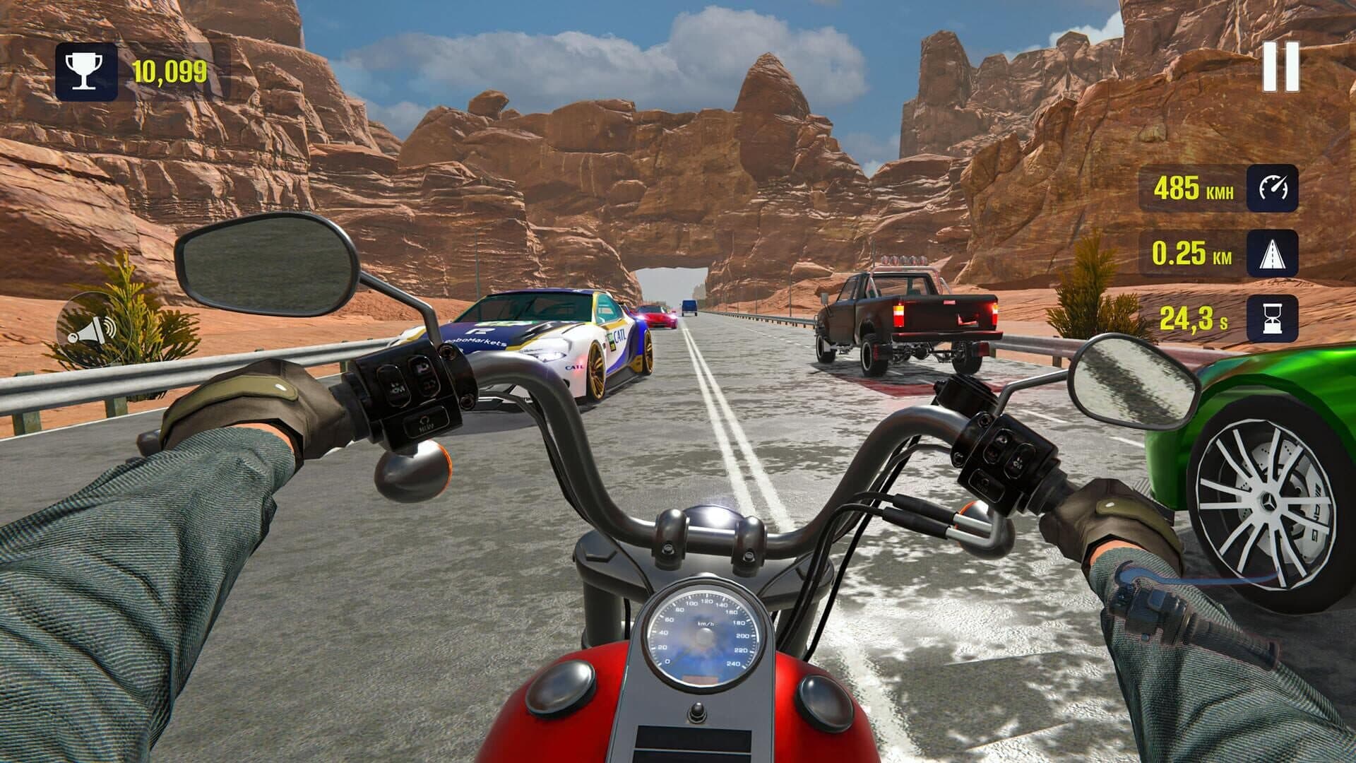 اسکرین‌شات Moto Highway: Racing Speed Rush - 2