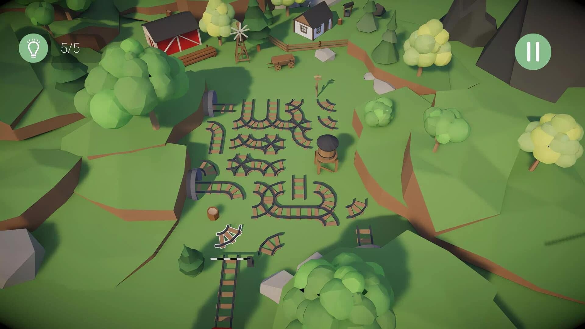 اسکرین‌شات Trainlax: Railway Puzzle Simulator - 6