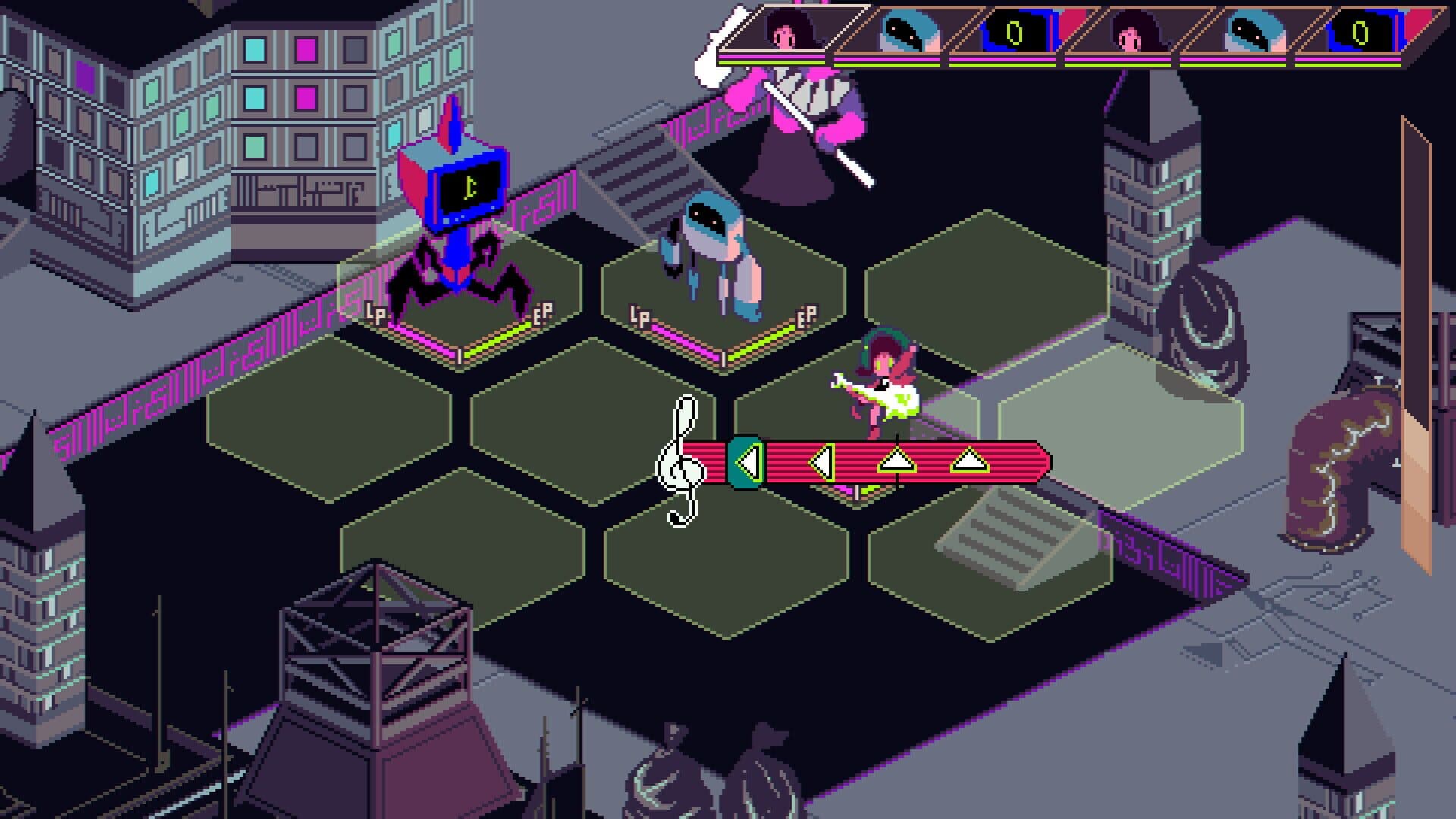 اسکرین‌شات Keylocker: Turn Based Cyberpunk Action - 4