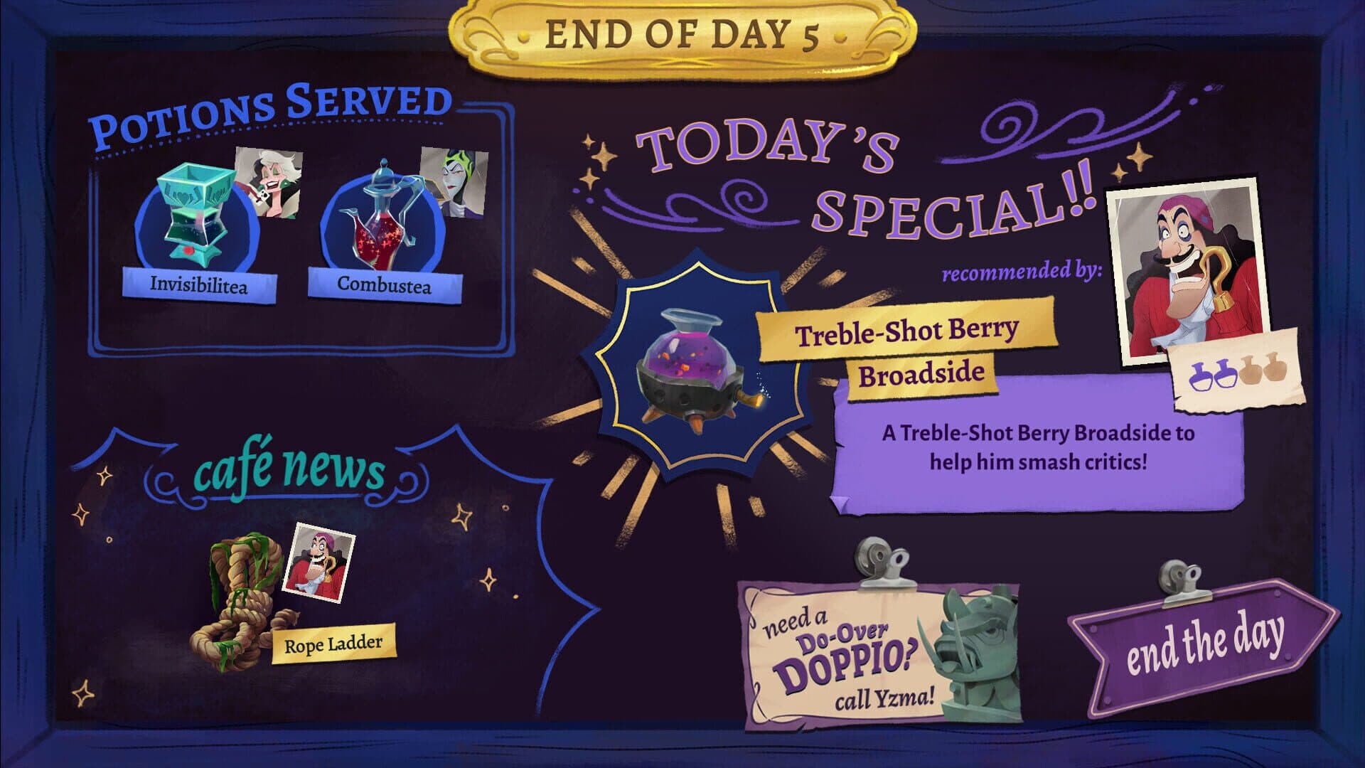 اسکرین‌شات Disney Villains Cursed Café - 2