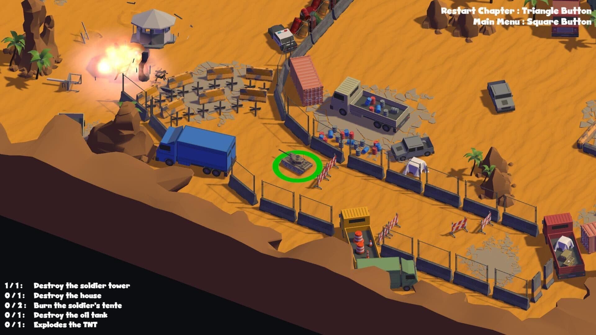 اسکرین‌شات Desert Tank Chaos - 9