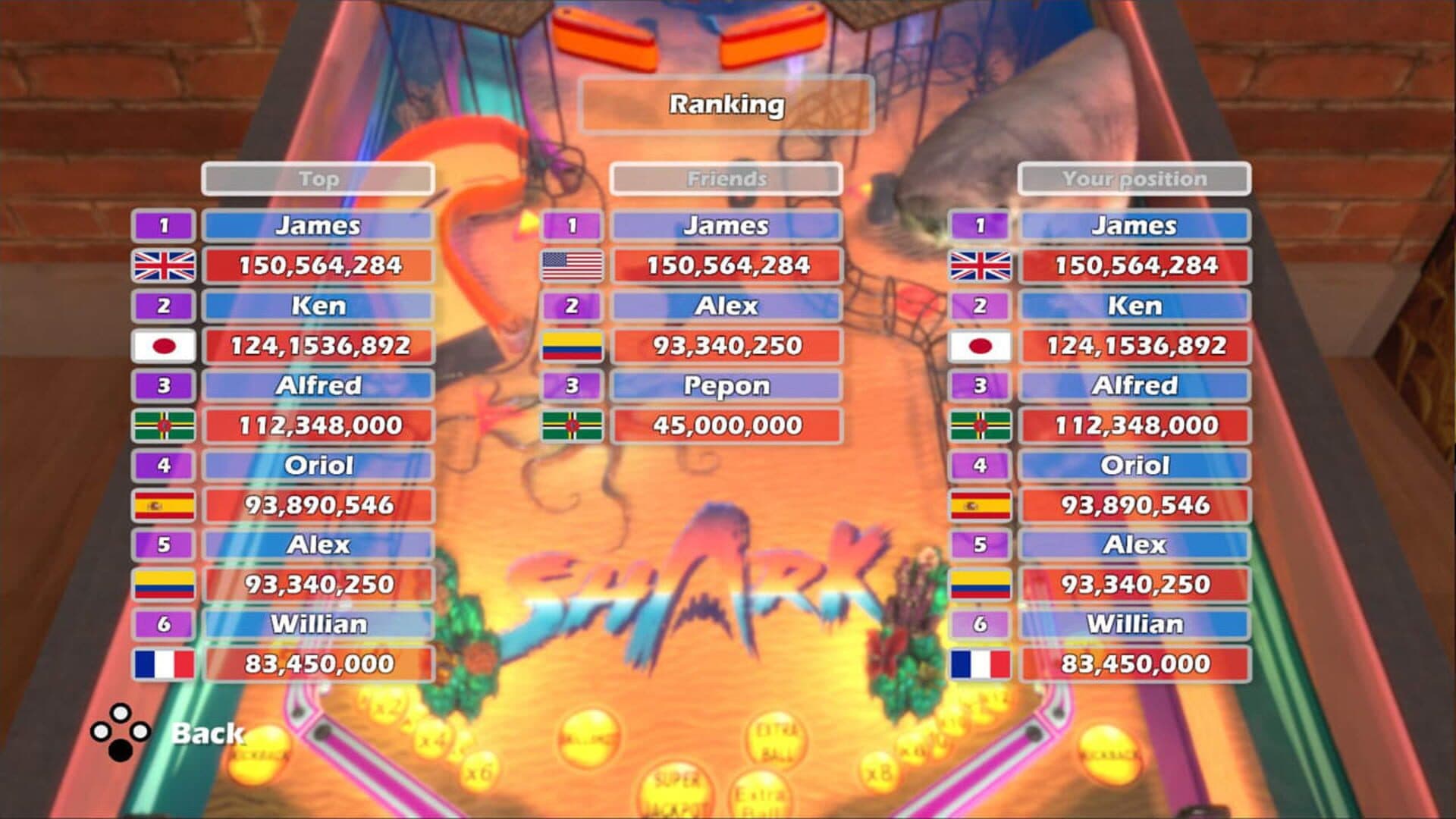 Shark Pinball screenshot 3