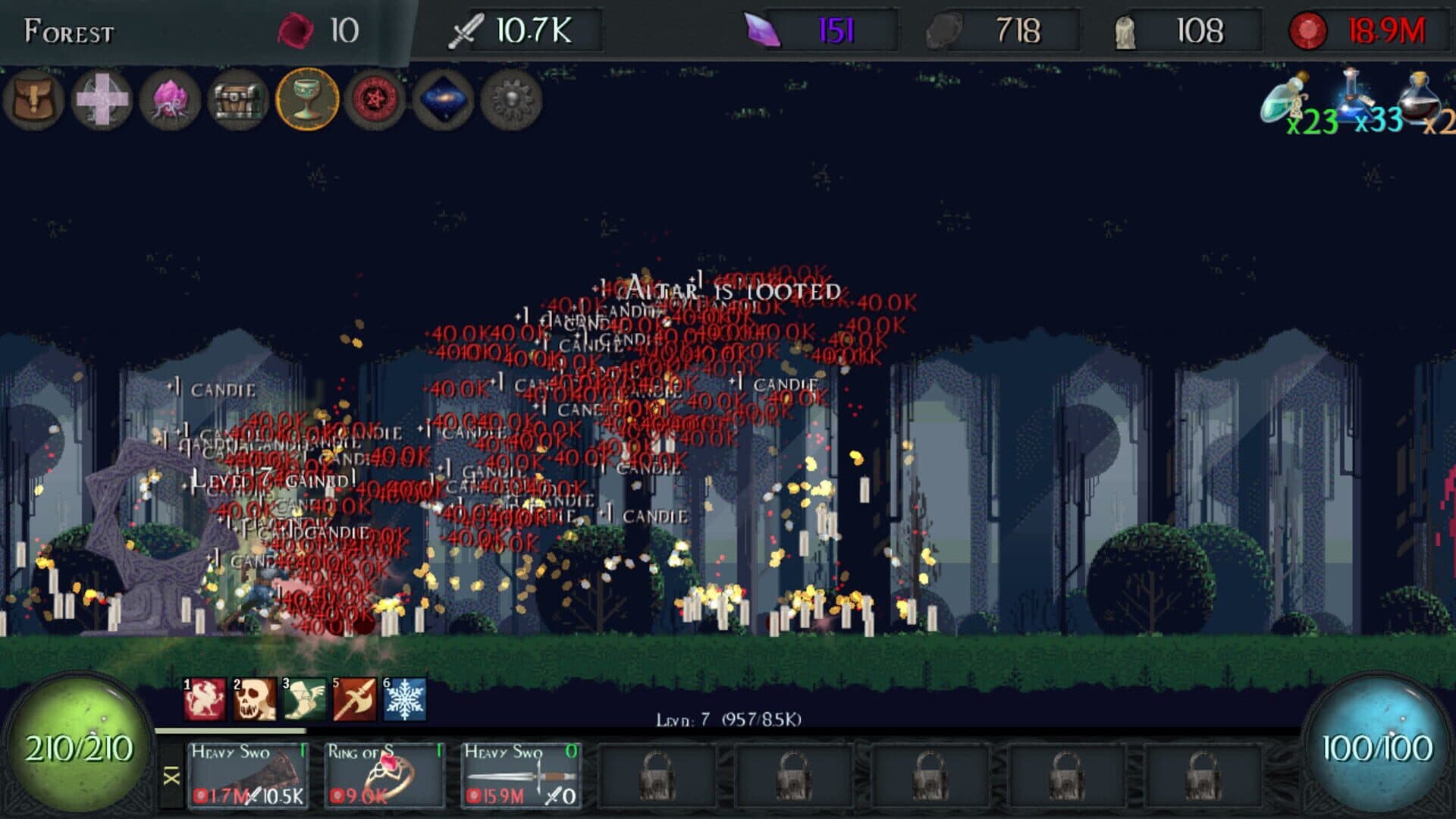 اسکرین‌شات Grim Clicker - 1