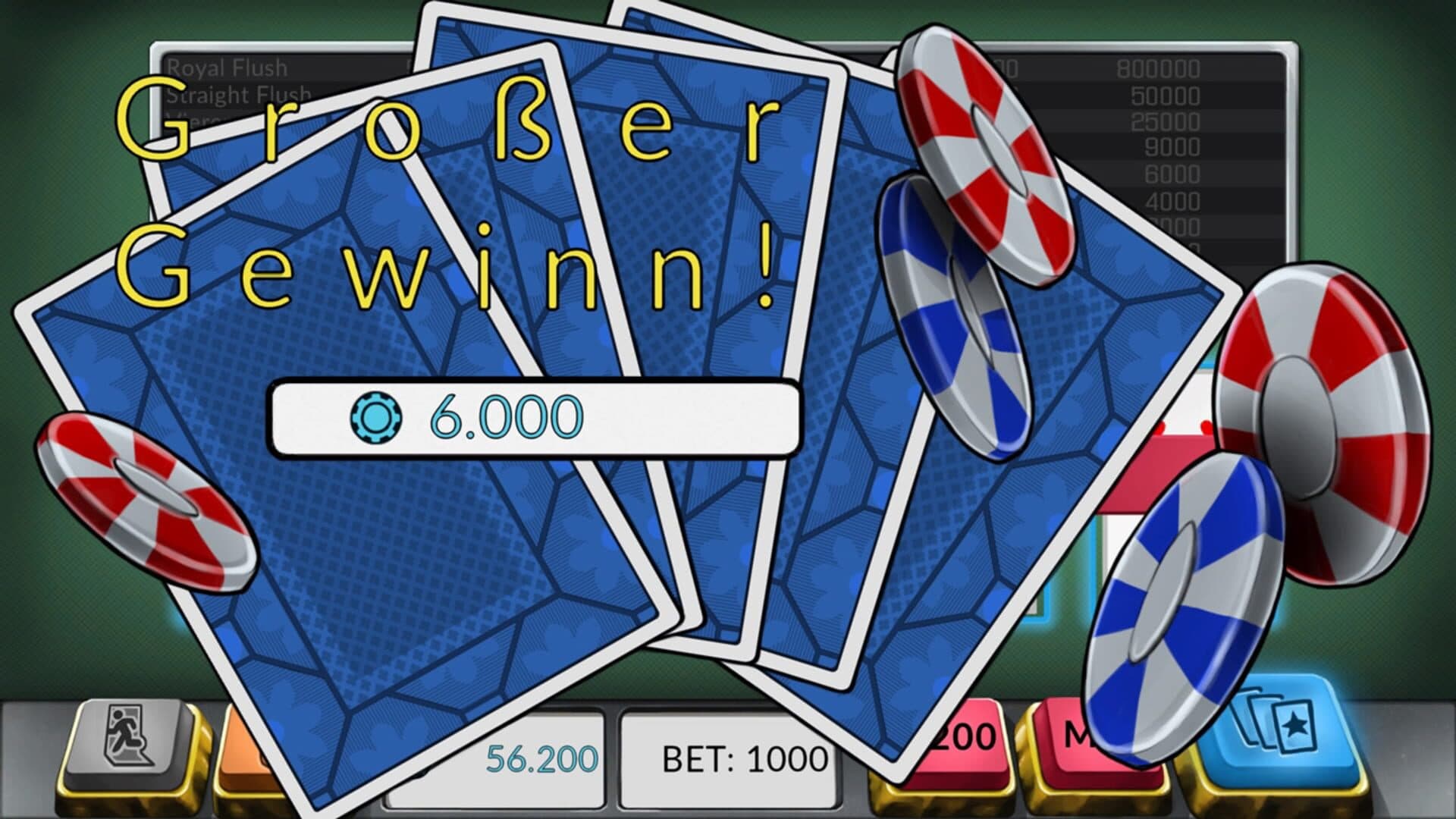 اسکرین‌شات Four Kings: Video Poker - 1
