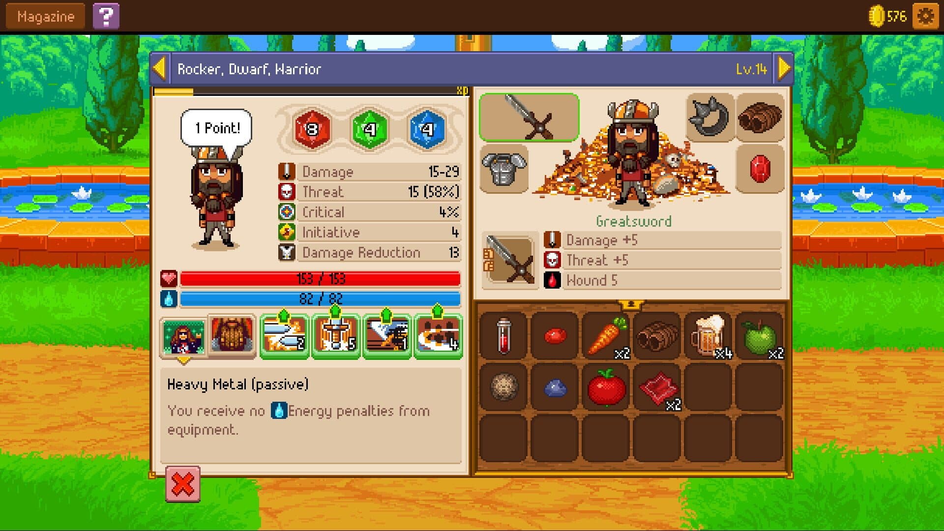 Knights of Pen and Paper II screenshot 1