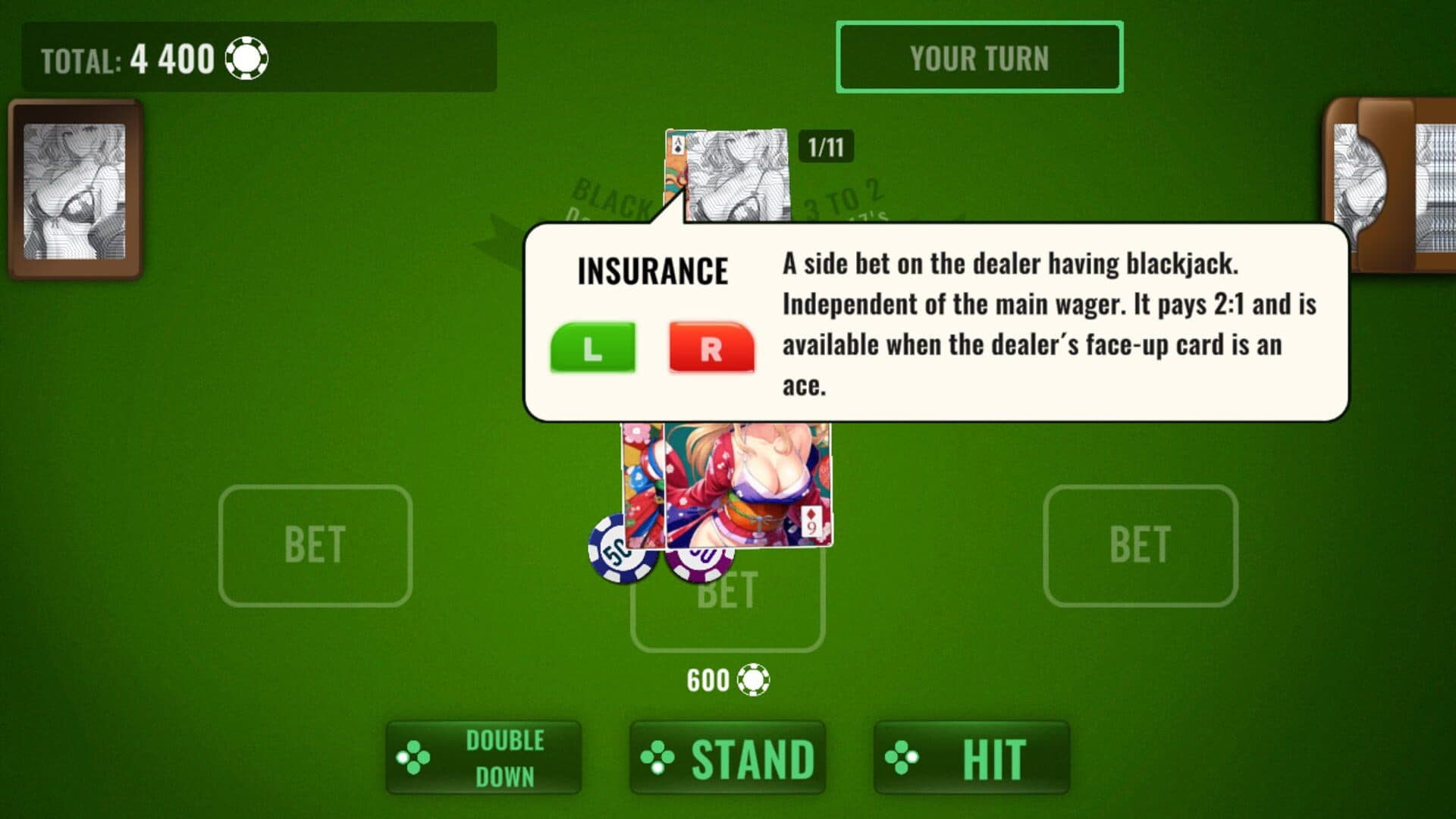 BlackJack Waifu Tour screenshot 4