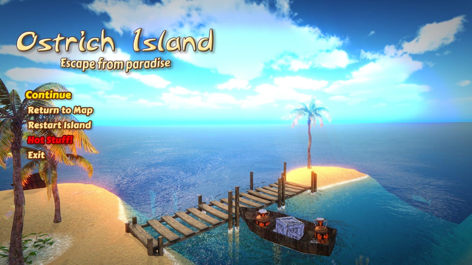 اسکرین‌شات Ostrich Island - 2