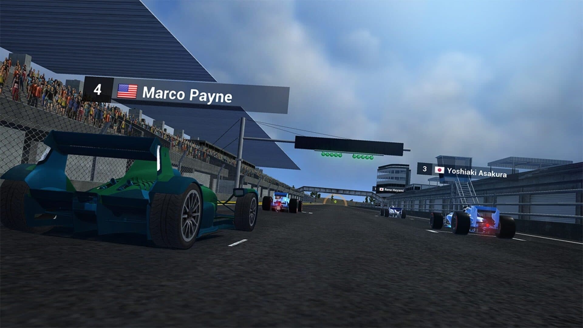 اسکرین‌شات Formula Racing GP: Apex Overtaking - 4