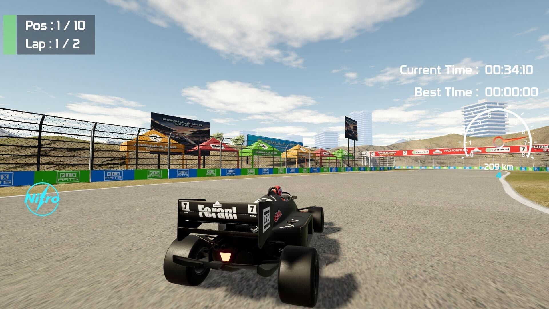 اسکرین‌شات Formula Uno Racing - 1