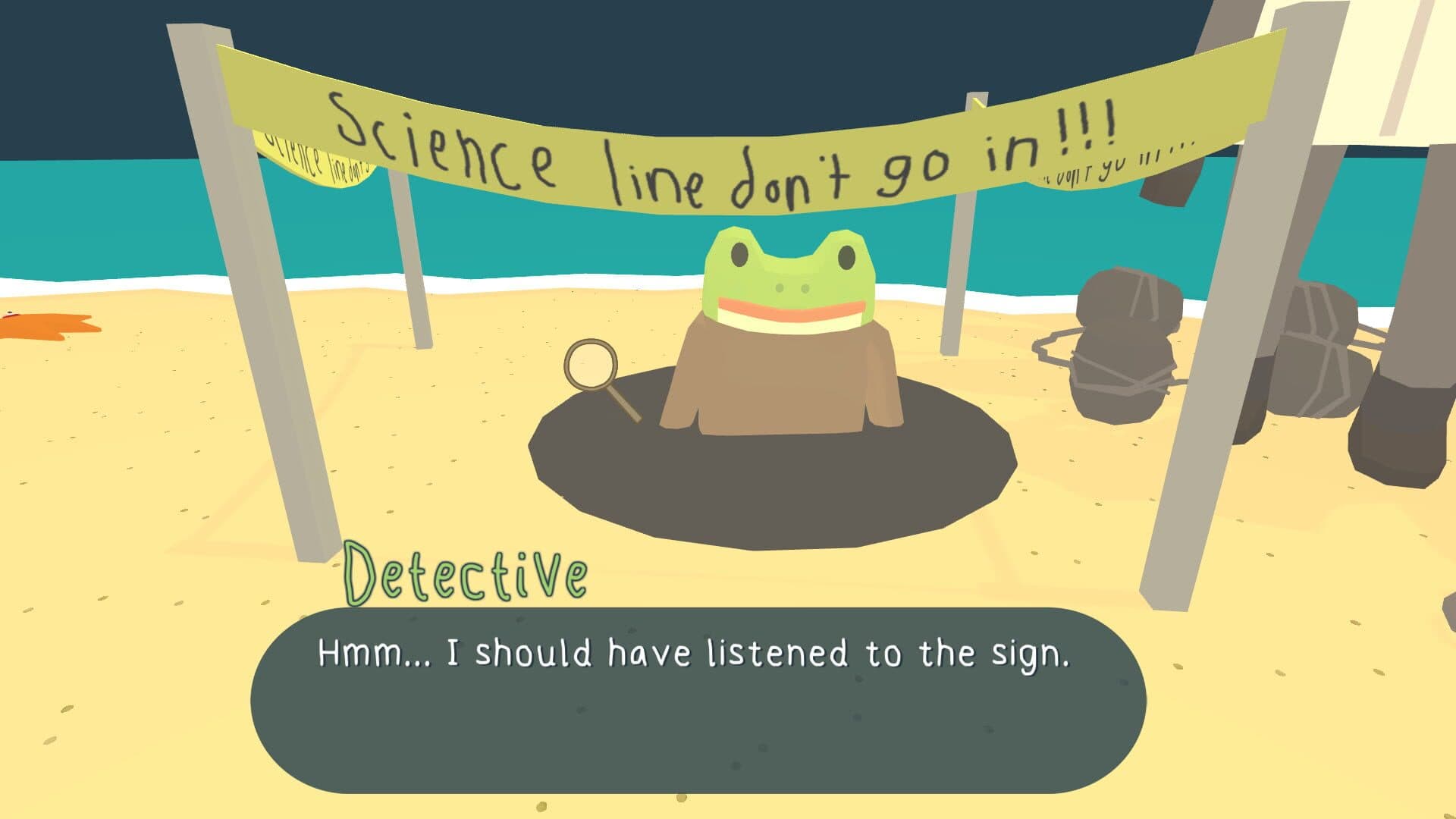 Frog Detective 1: The Haunted Island screenshot 1