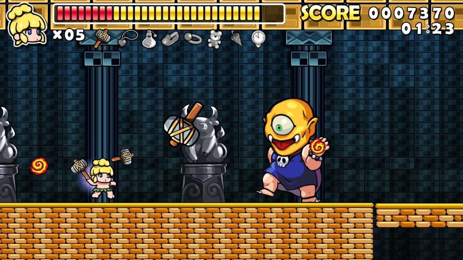 Wonder Boy Returns Remix screenshot 1