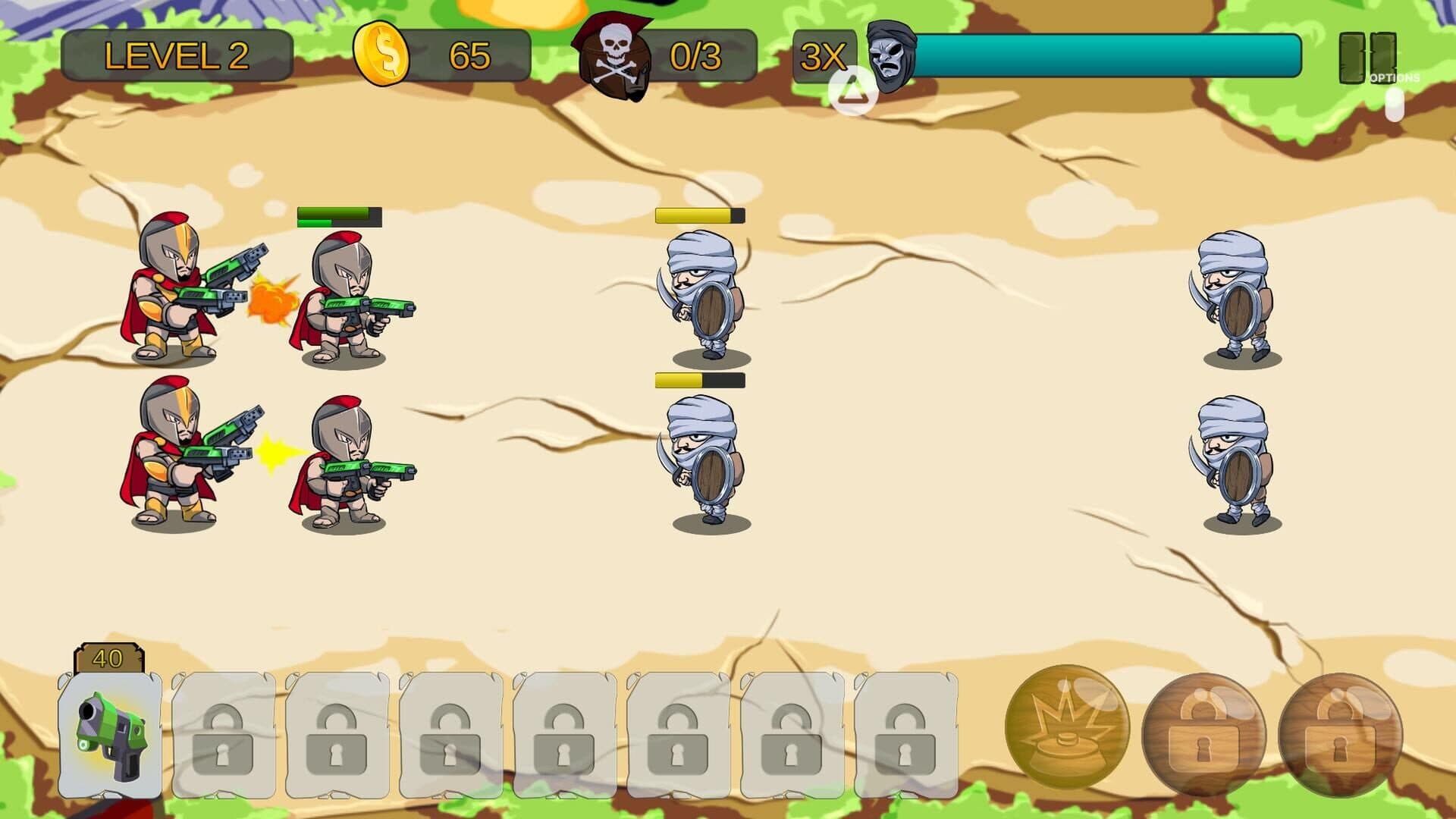 اسکرین‌شات Spartan Frontline - 3