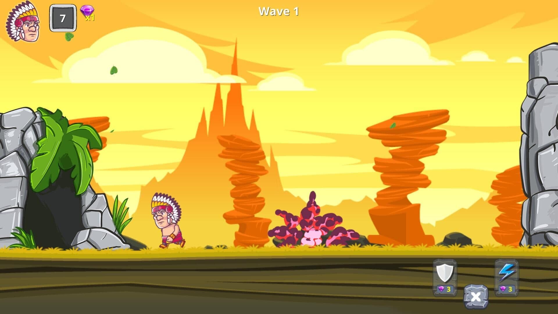 اسکرین‌شات Stone Age Meteor Rush - 2