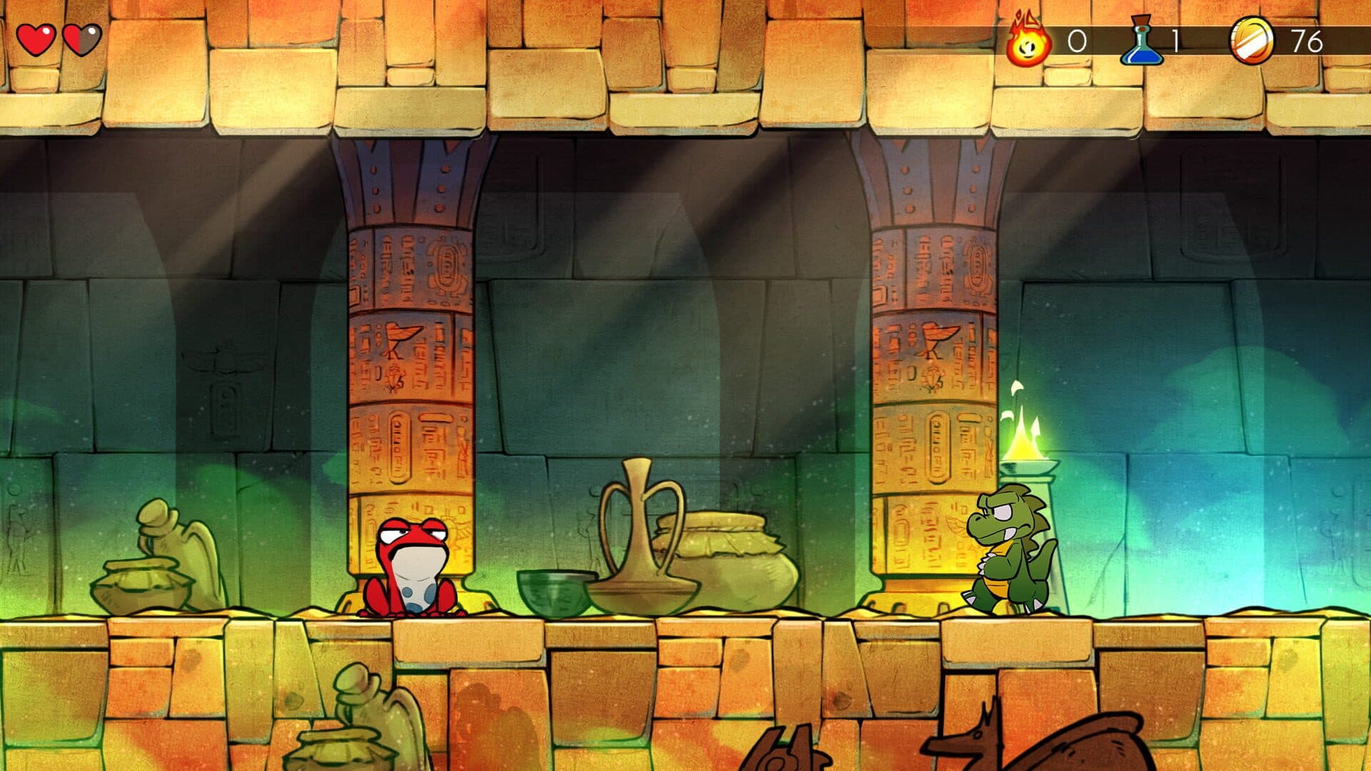 اسکرین‌شات Wonder Boy: The Dragon's Trap - 2