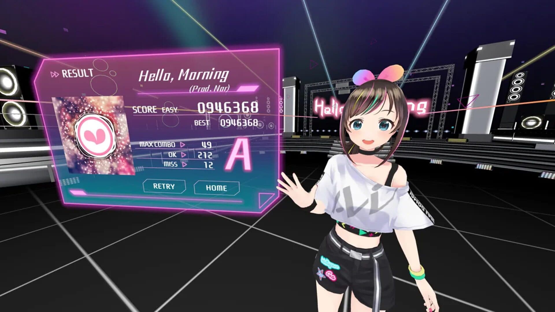 Kizuna AI: Touch the Beat! screenshot 1