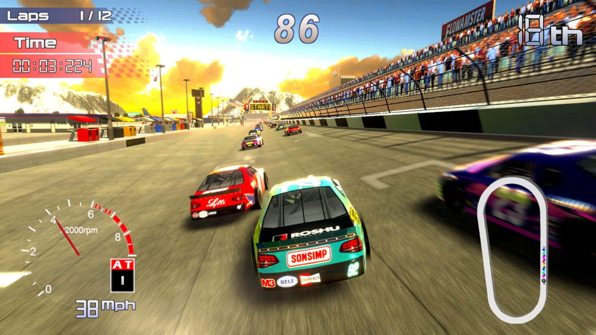 Speedway Racing screenshot 1
