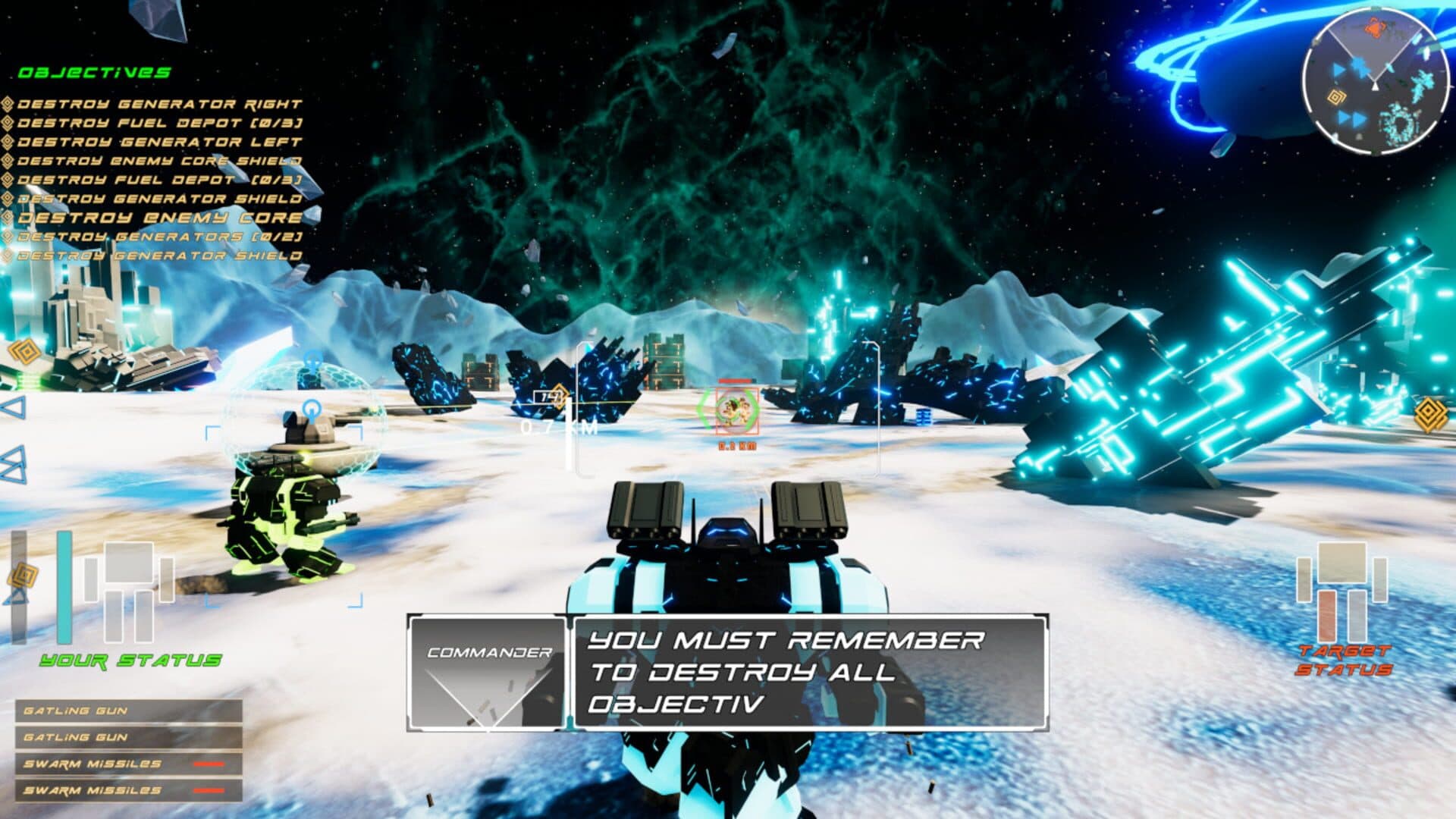 اسکرین‌شات Mech Wars - 1