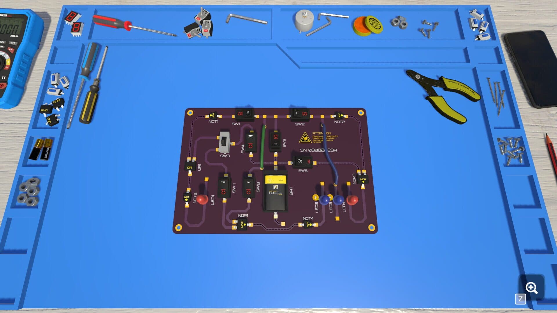 Electronics Puzzle Lab screenshot 2