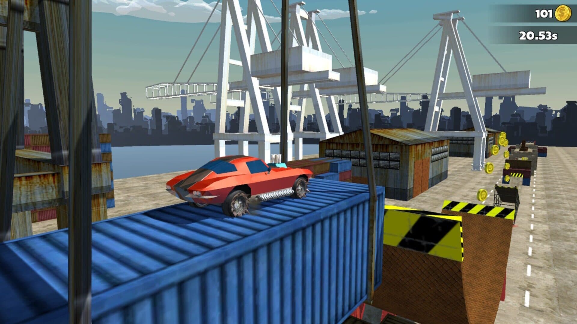 اسکرین‌شات Ramp Car Racing - 1