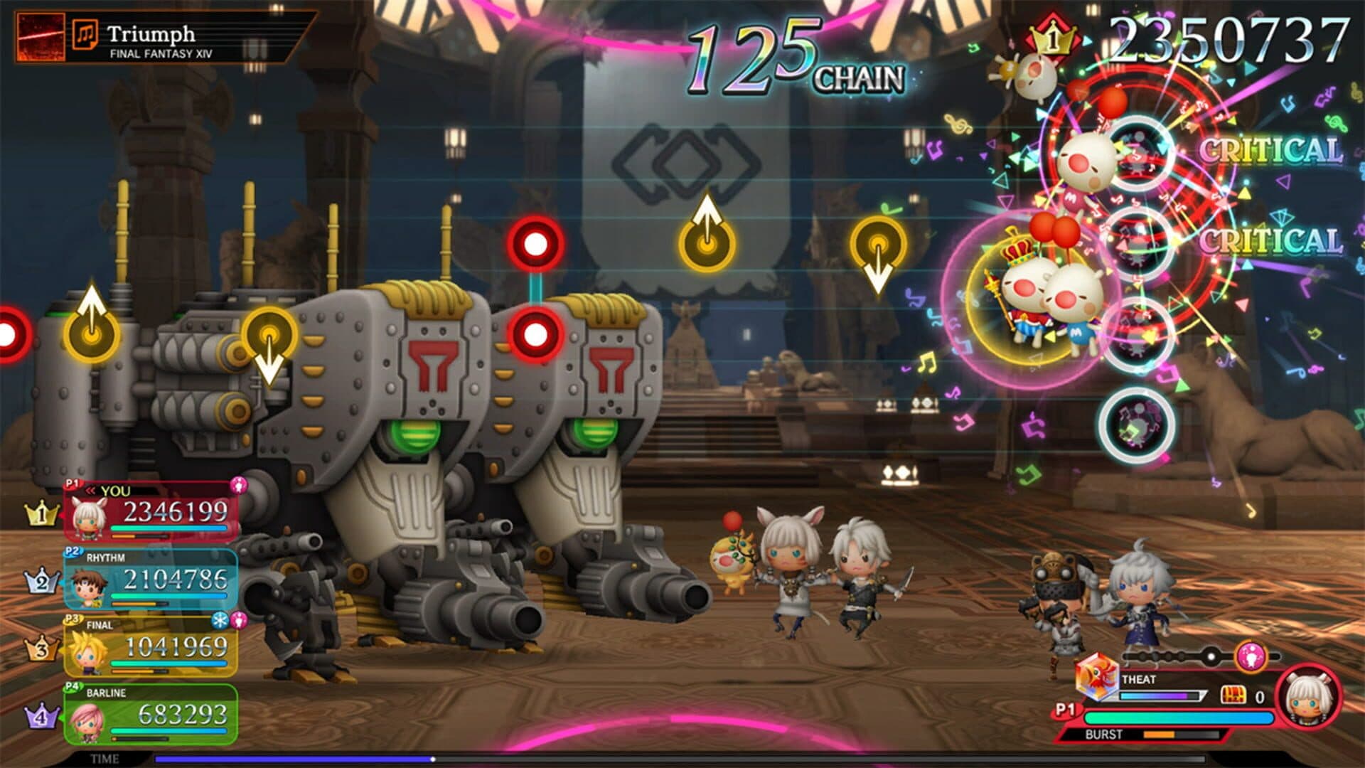اسکرین‌شات Theatrhythm Final Bar Line - 1