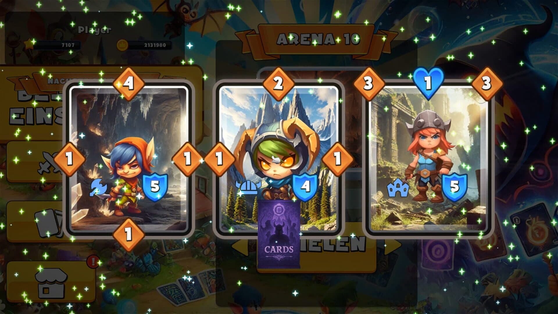 اسکرین‌شات Tiny Titans: Card Rumble - 4