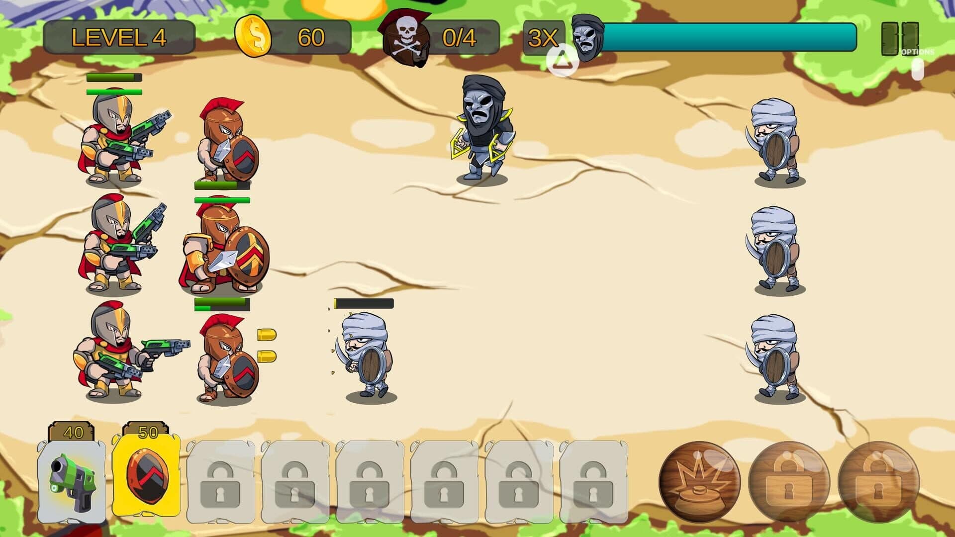 اسکرین‌شات Spartan Frontline - 4