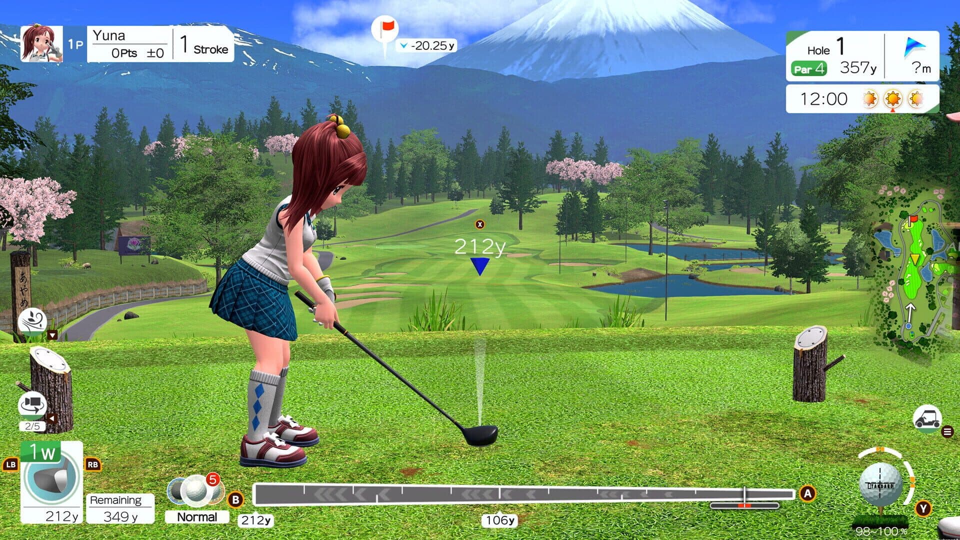 Everybody’s Golf: Hot Shots screenshot 4