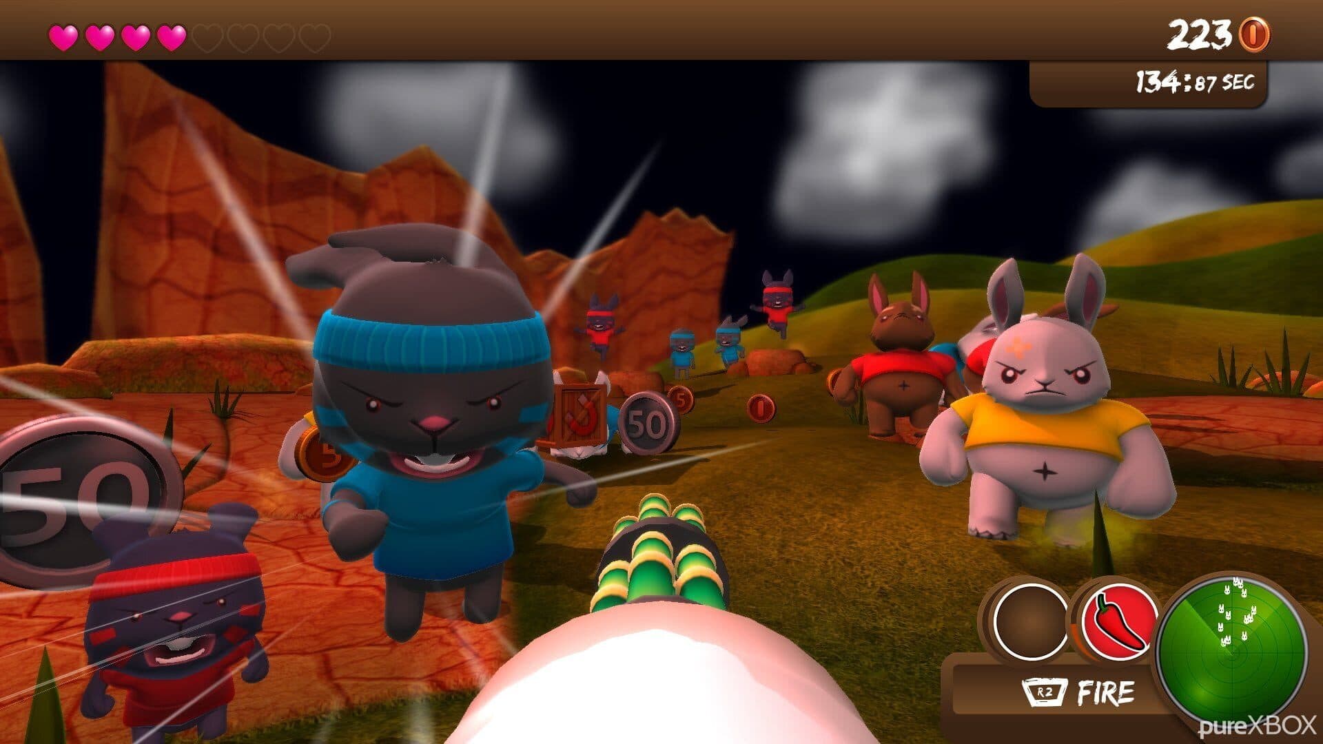 اسکرین‌شات Blast 'Em Bunnies - 5