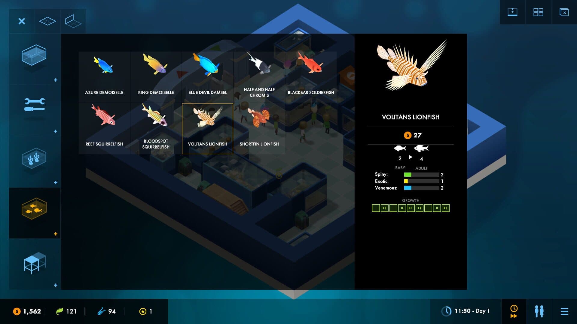 Megaquarium screenshot 1