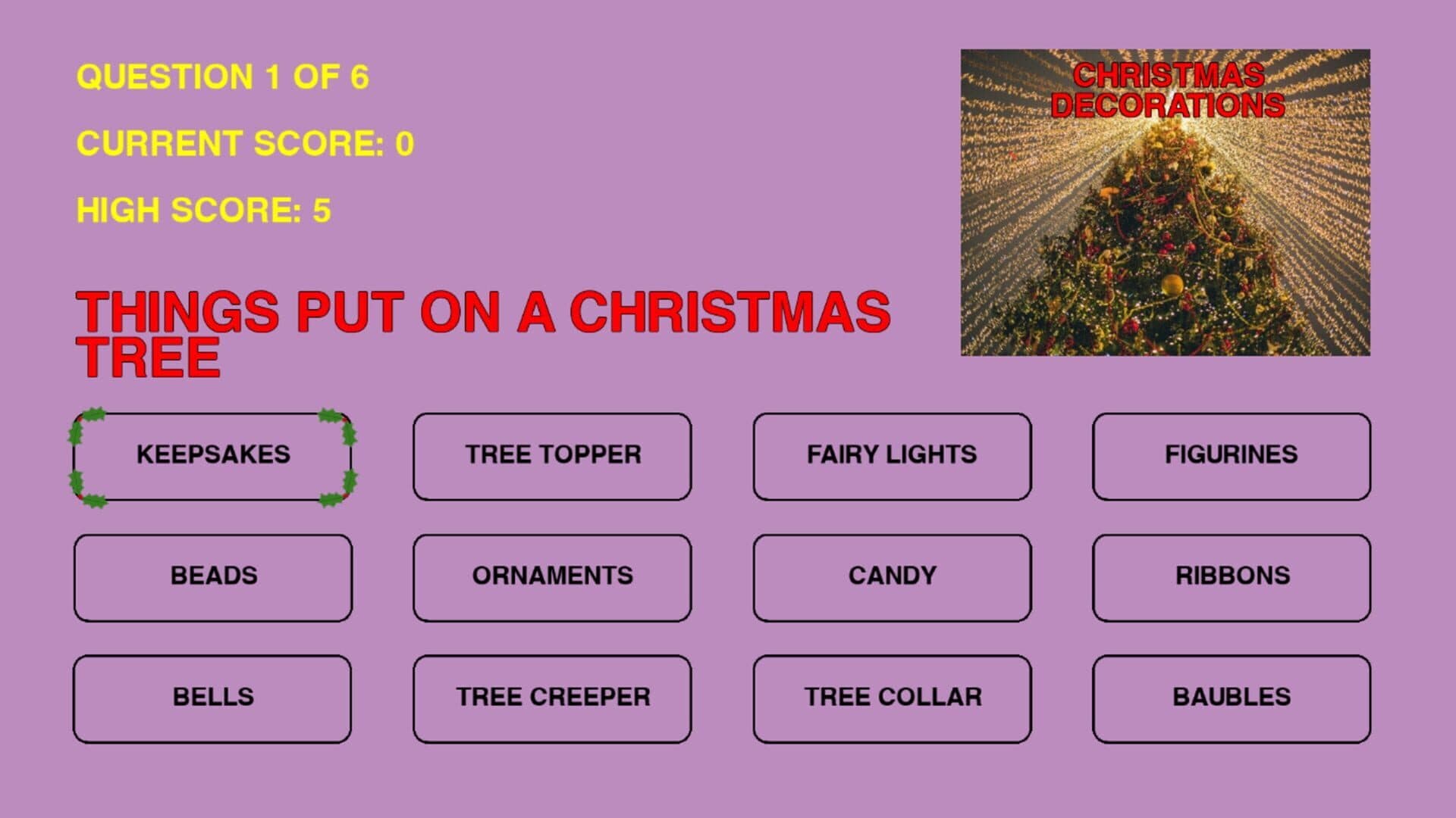 اسکرین‌شات Odd One Out Christmas - 2