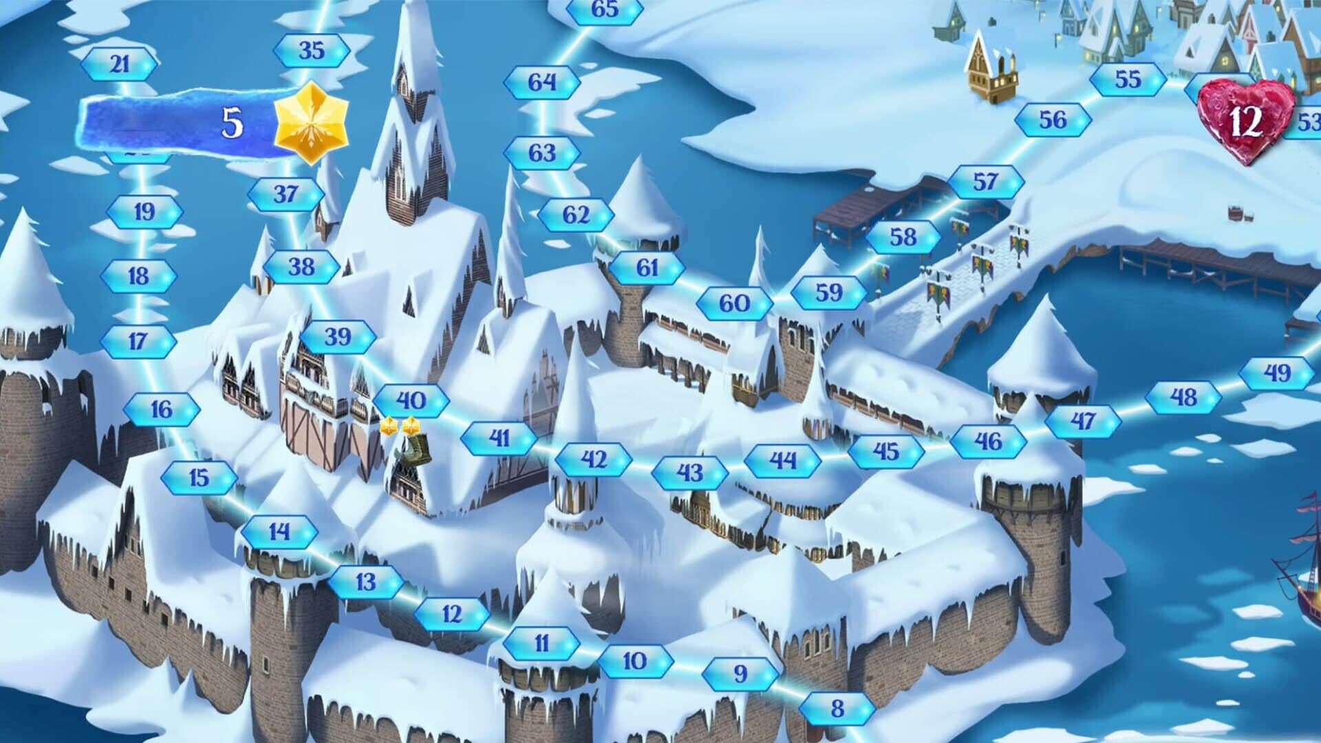 Frozen Free Fall: Snowball Fight screenshot 1