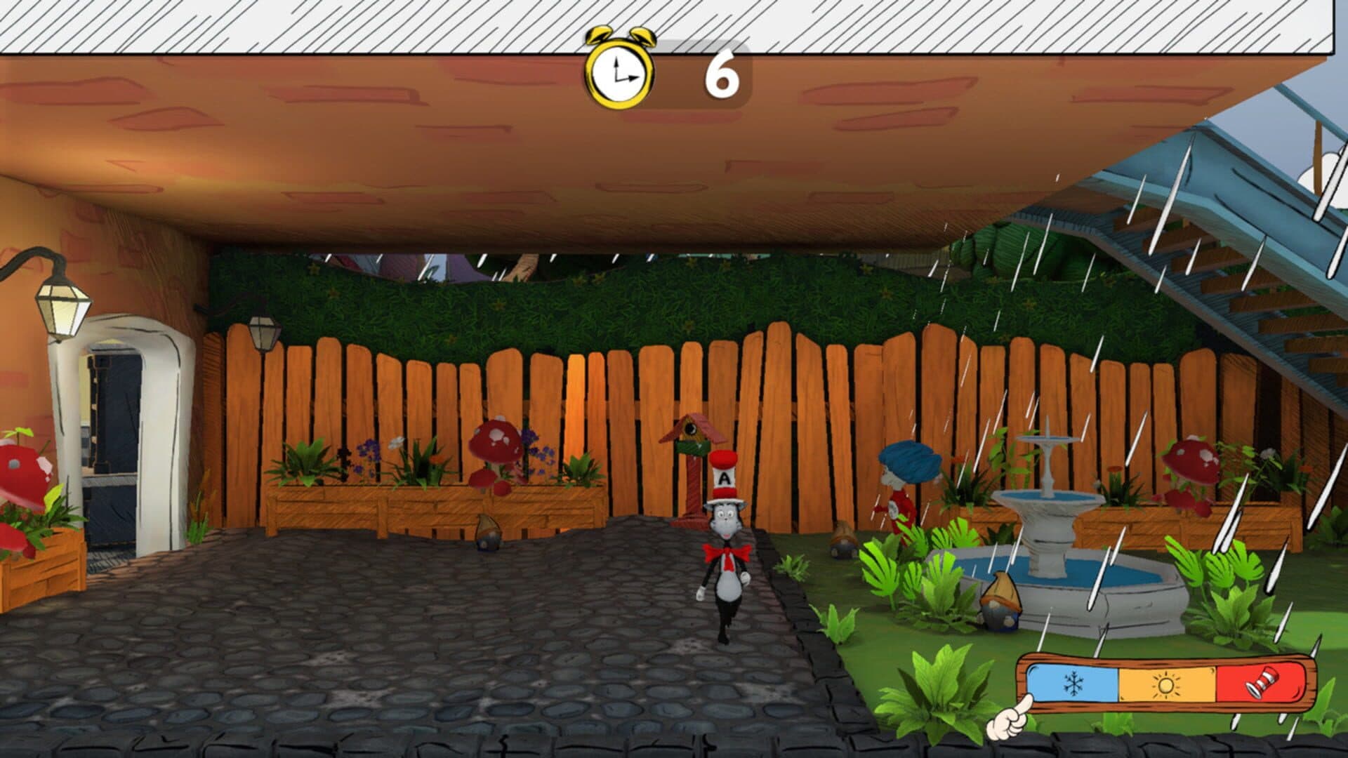 اسکرین‌شات The Cat in the Hat: Rainy Day Mayhem - 2