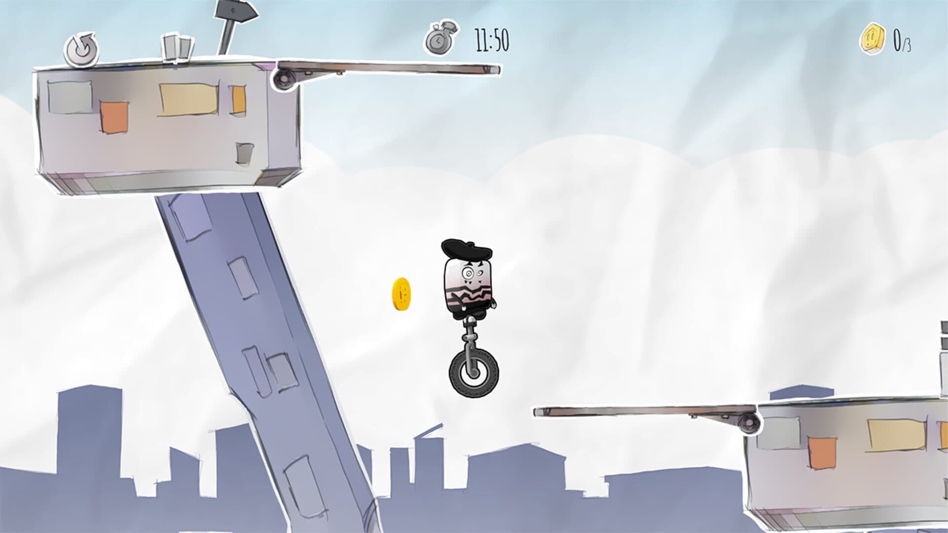 اسکرین‌شات Unimime: Unicycle Madness - 1