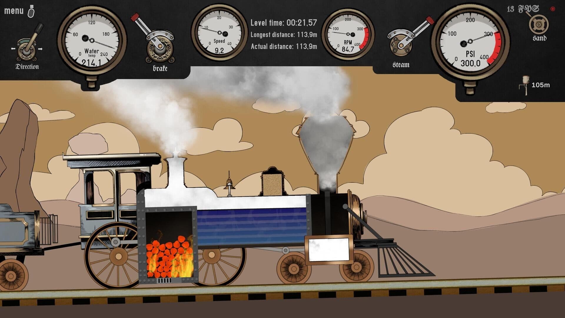 اسکرین‌شات Steam Train Simulator - 4