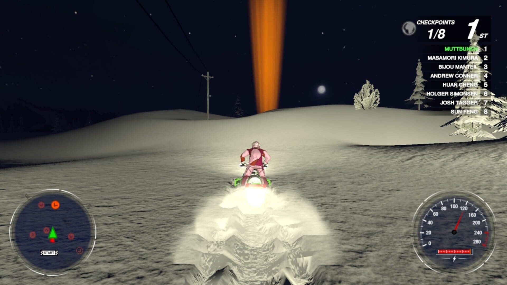 Snow Moto Racing Freedom screenshot 2
