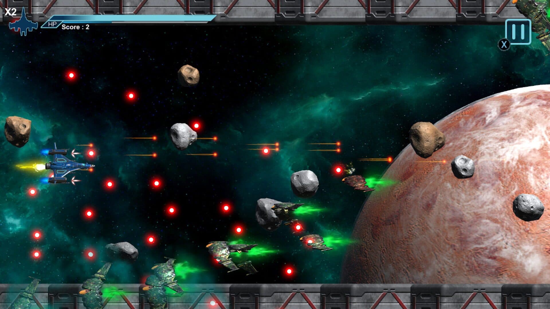 اسکرین‌شات Galactic Invasion - 1